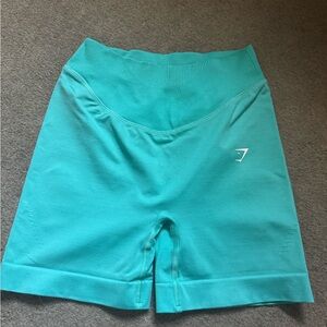 Blue Gymshark Biker Shorts